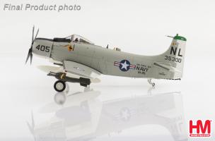 Hobby Master HA2920 1:72 A - 1H Skyraider “Last Combat Mission”, VA - 25, USS Coral Sea, 1967