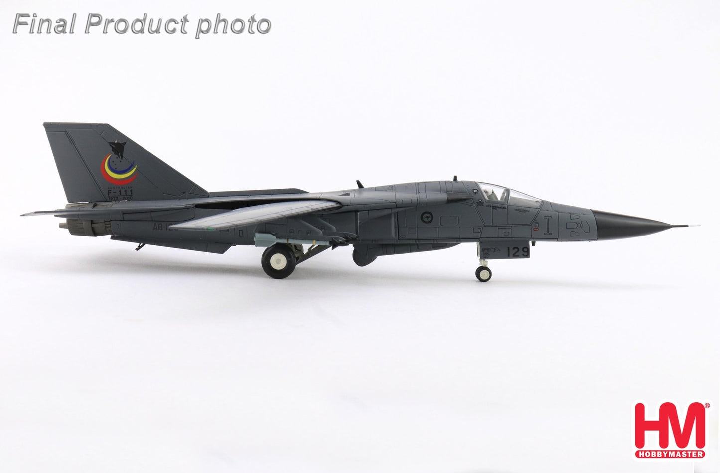 Hobby Master HA3036 1:72 F-111C Aardvark "Farewell scheme" A8-129, No.1 Sqn., RAAF, Dec 2010