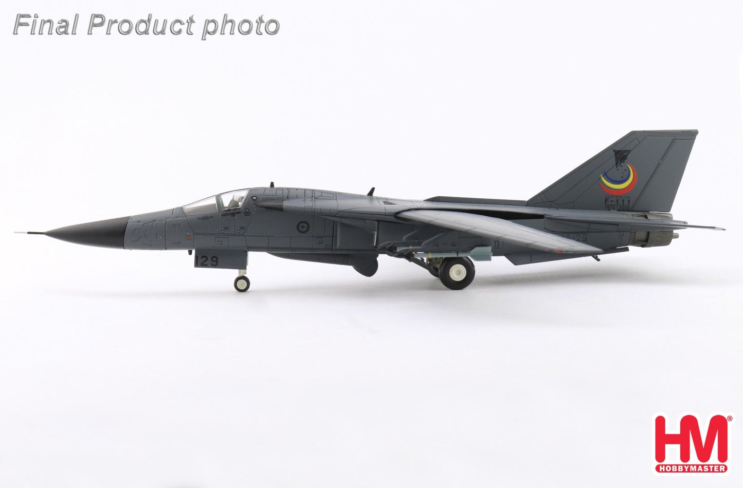 Hobby Master HA3036 1:72 F-111C Aardvark "Farewell scheme" A8-129, No.1 Sqn., RAAF, Dec 2010