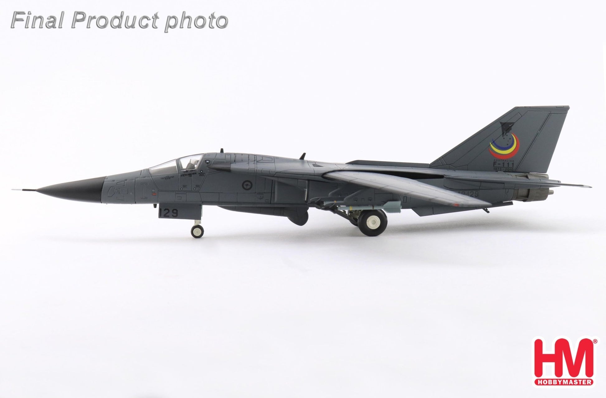 Hobby Master HA3036 1:72 F-111C Aardvark "Farewell scheme" A8-129, No.1 Sqn., RAAF, Dec 2010