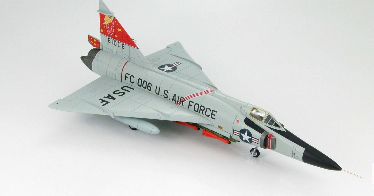 Hobby Master HA3105 F-102A-55-CO Delta Dagger 431 FIS, Zaragoza Air Base, Spain, April 1962 Red Devils