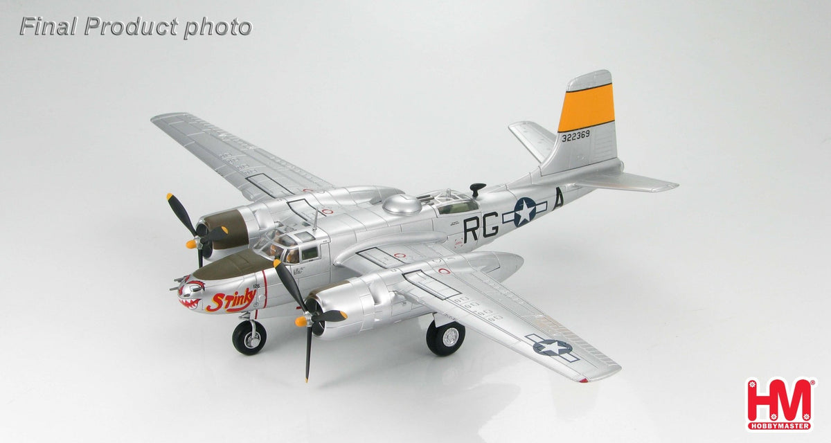 Hobby Master HA3201 1:72 A-26B Invader, 552nd BS, 386th BG, France 1945, "Stinky"