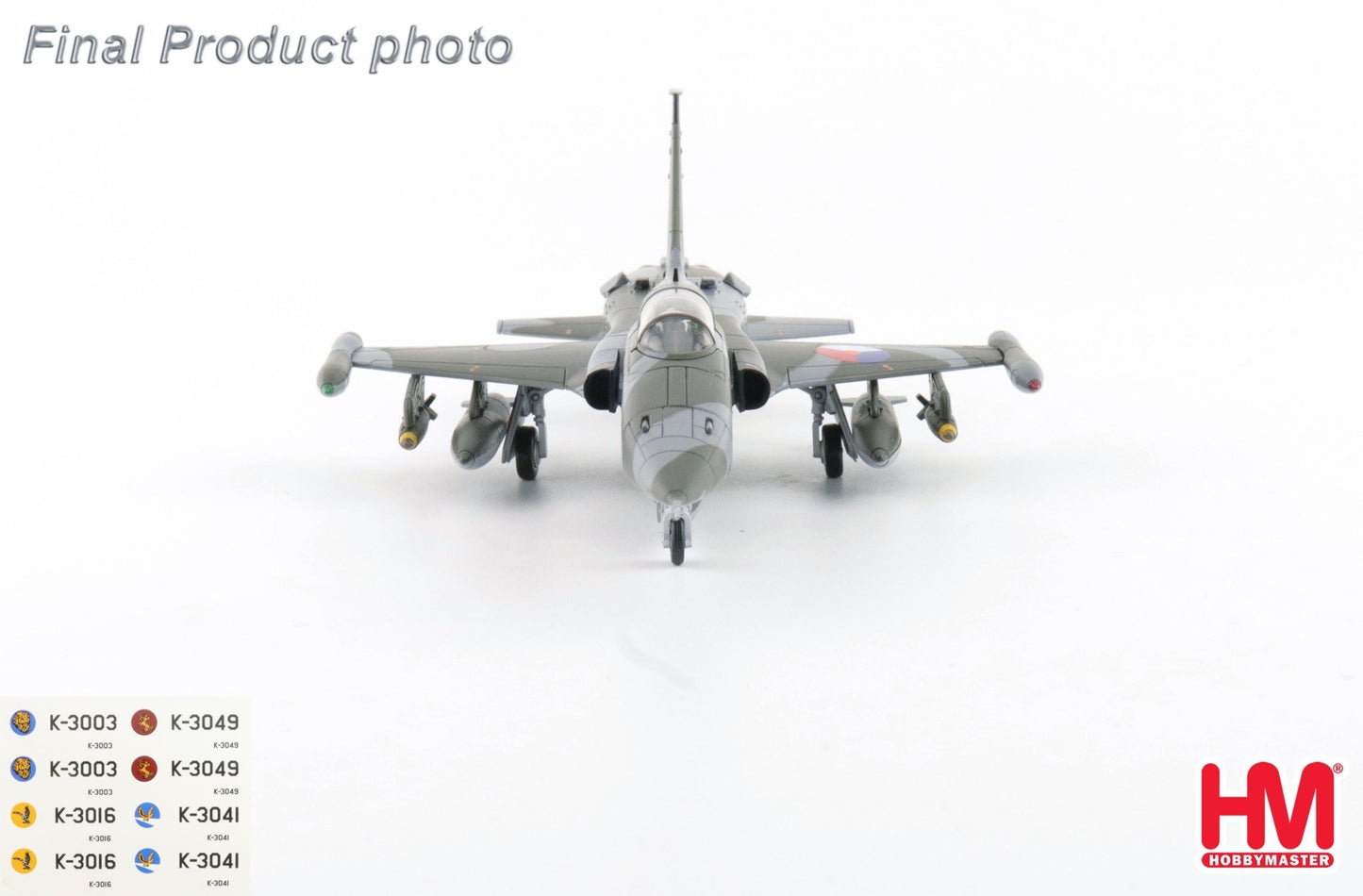Hobby Master HA33011 1:72 NF - 5A Freedom Fighter RNLAF, 1970s (w/ decal for 5 planes)