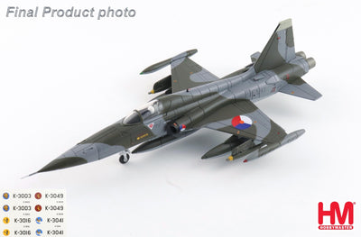 Hobby Master HA33011 1:72 NF - 5A Freedom Fighter RNLAF, 1970s (w/ decal for 5 planes)