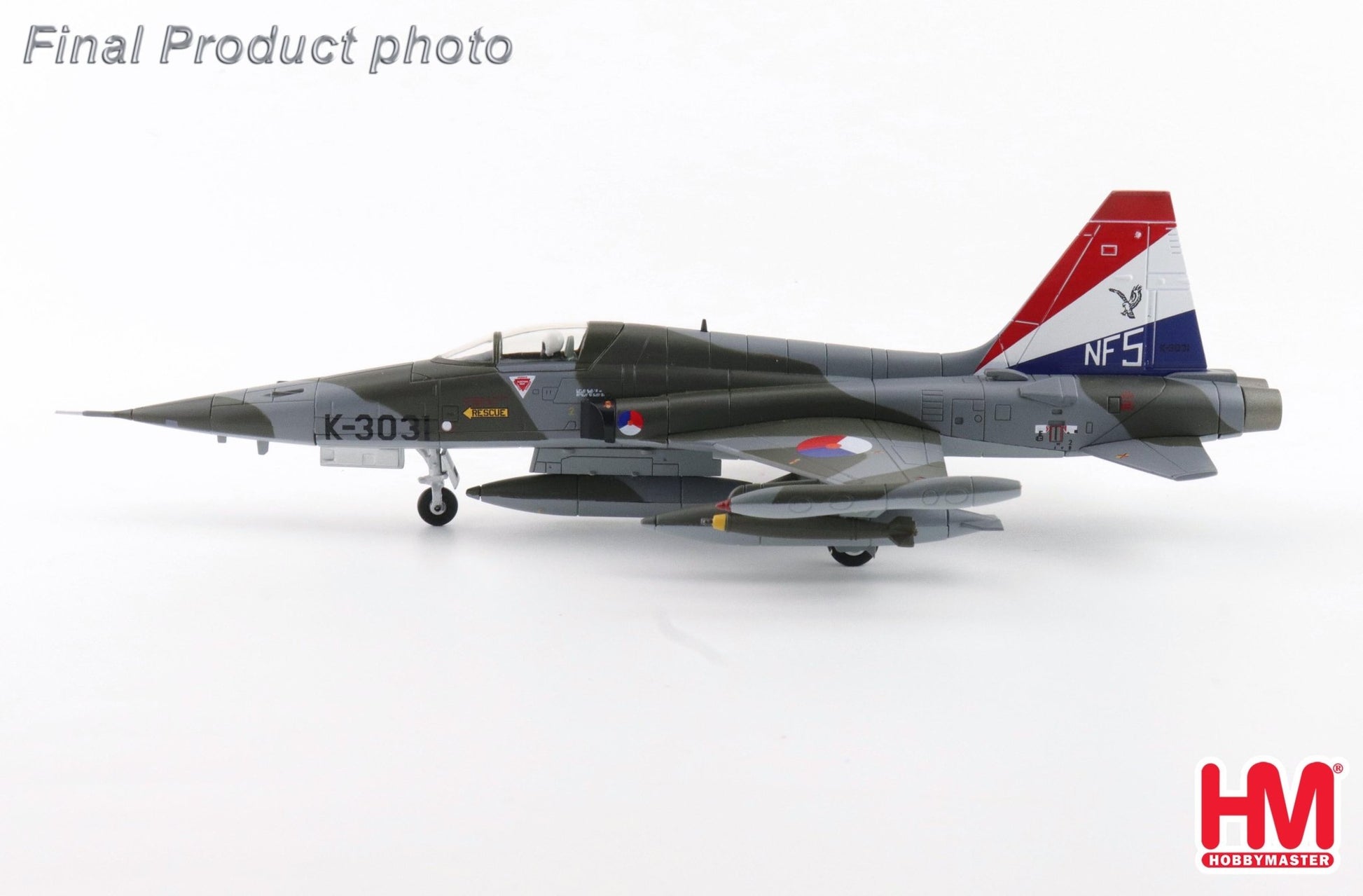 Hobby Master HA33012 1:72 NF - 5A NF - 5A "RNLAF Demo Jet" K - 3031, RNLAF, Meeting Aerien Cambrai 1978