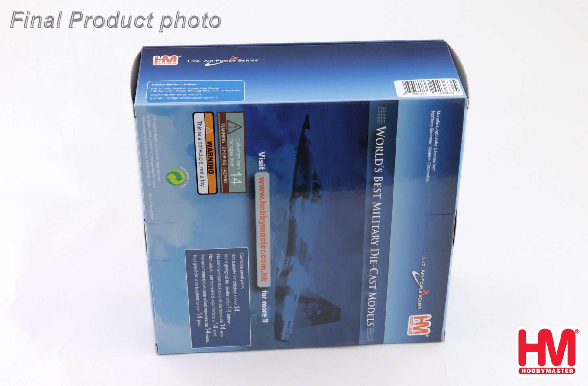 Hobby Master HA33015 1:72 CF-5D Freedom Fighter 116807, 419 Sqn., RCAF, ca.1979