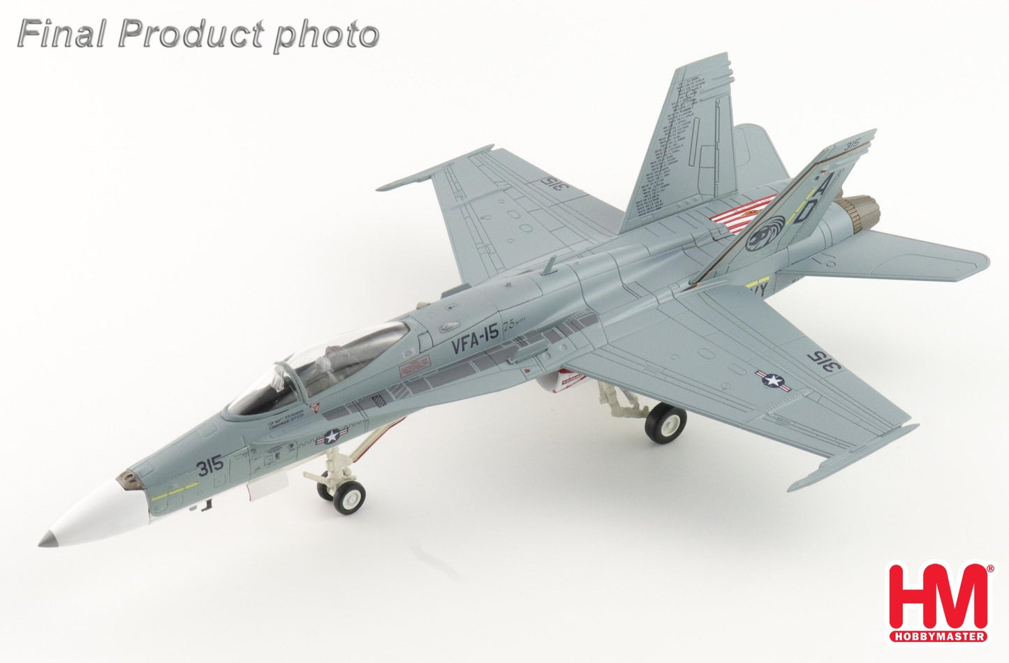 Hobby Master HA3590 1:72 F/A - 18C "VFA - 15 Retro TAC Demo Jet" 164718, VFA - 106 Gladiators, March 2017