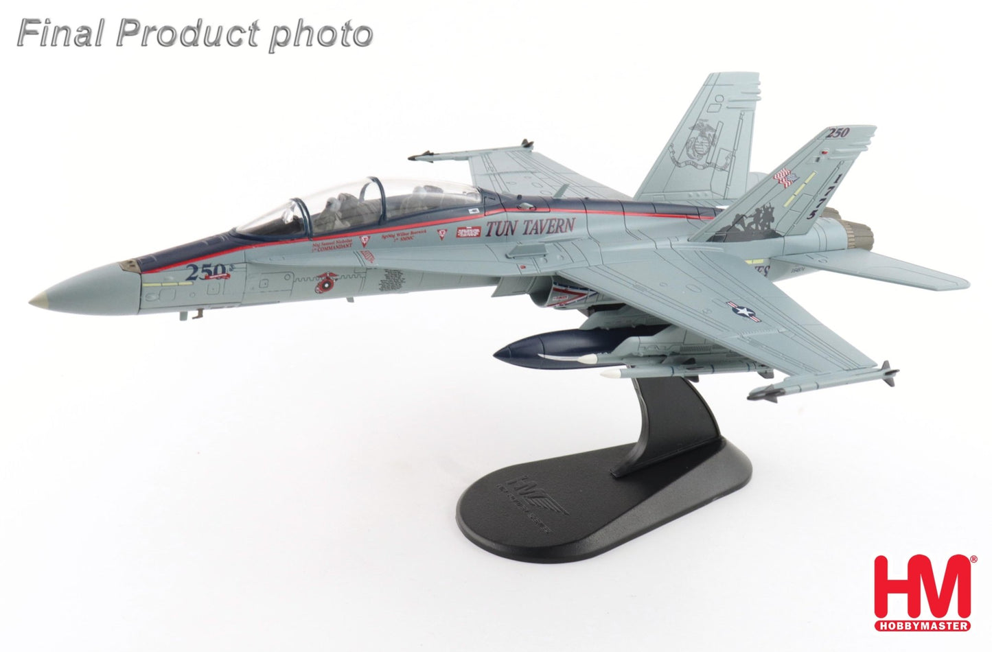 Hobby Master HA3593 1:72 F/A - 18D "US Marines 250 Years" 164874, VMFA - 112, US Marines, 2025