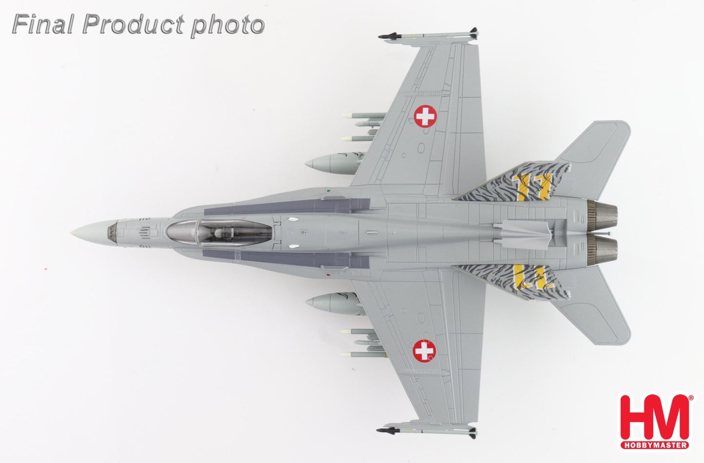 Hobby Master HA3597 1:72 F/A - 18C Hornet Sta el 11, Swiss Air Force