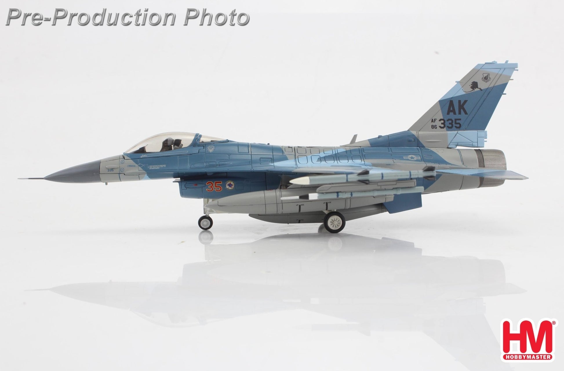 Hobby Master HA38005 1:72 Lockheed F - 16C "Blue Splinter" 86 - 0335, 354th Wing, 18th AGRS, Eielson AFB, Alaska, 2018