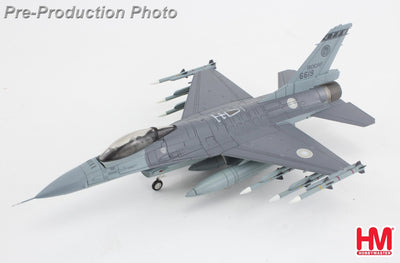 Hobby Master HA38056 1:72 F - 16V Fighting Falcon 6619, 21 TFG, ROCAF (w/6 x AIM - 120)