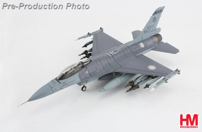 Hobby Master HA38057 1:72 F - 16V Fighting Falcon 6637, 22 TFG, ROCAF (w/6 x GBU - 12)