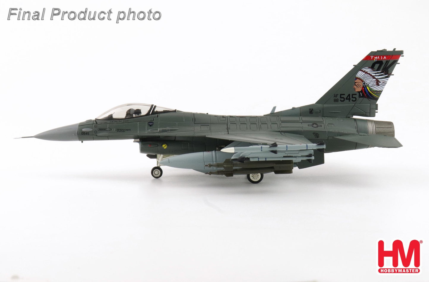 Hobby Master HA38065 1:72 F - 16C "The Spirit of Broken Arrow" 88 - 0545, 138th FW, Oklahoma ANG, 2024