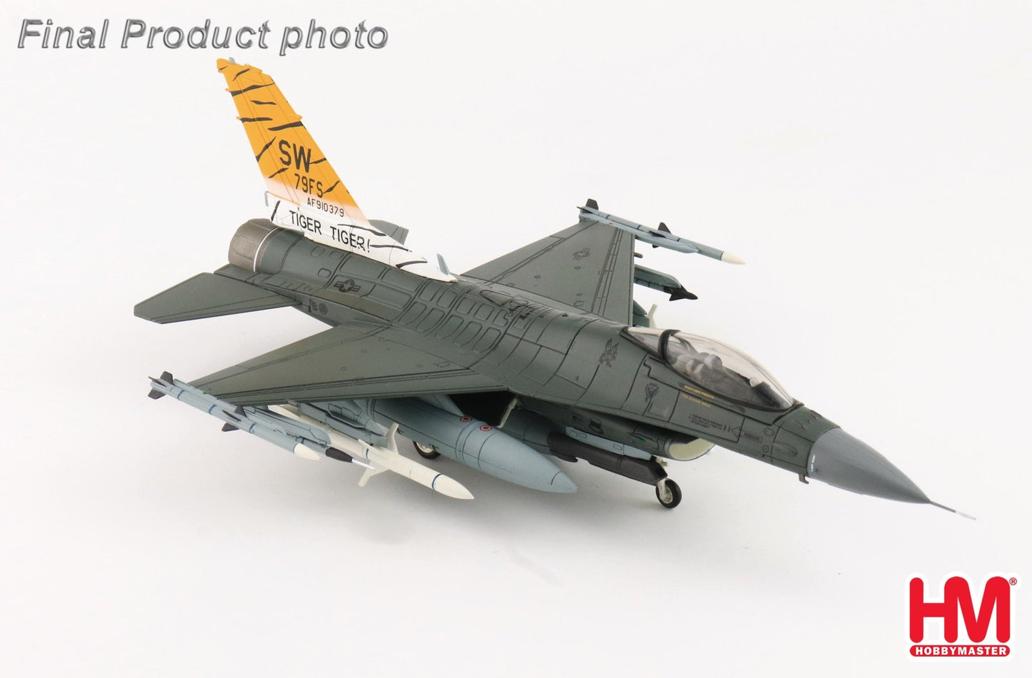 Hobby Master HA38066 1:72 F - 16CM "Tiger Tiger 1" 91 - 0379, 79th FS, Shaw Air Base, 2023