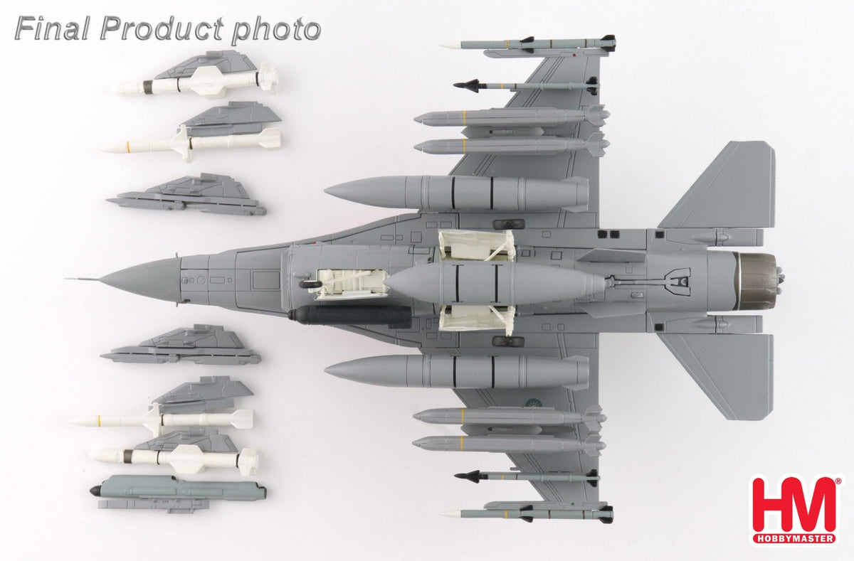 Hobby Master HA38067 1:72 F - 16D Block 70 6831, ROCAF, 2025 (w/IRST pod, GBU - 39, AGM - 154, AGM - 88)