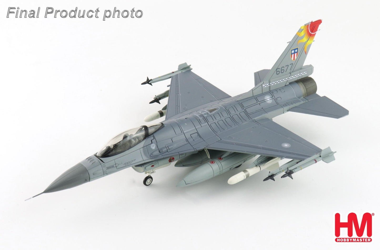 Hobby Master HA38071 1:72 F - 16A "China Burma India Theater", 6677, 26th TFG, 401st TFW, ROCAF, Hsinchu AB, 2015
