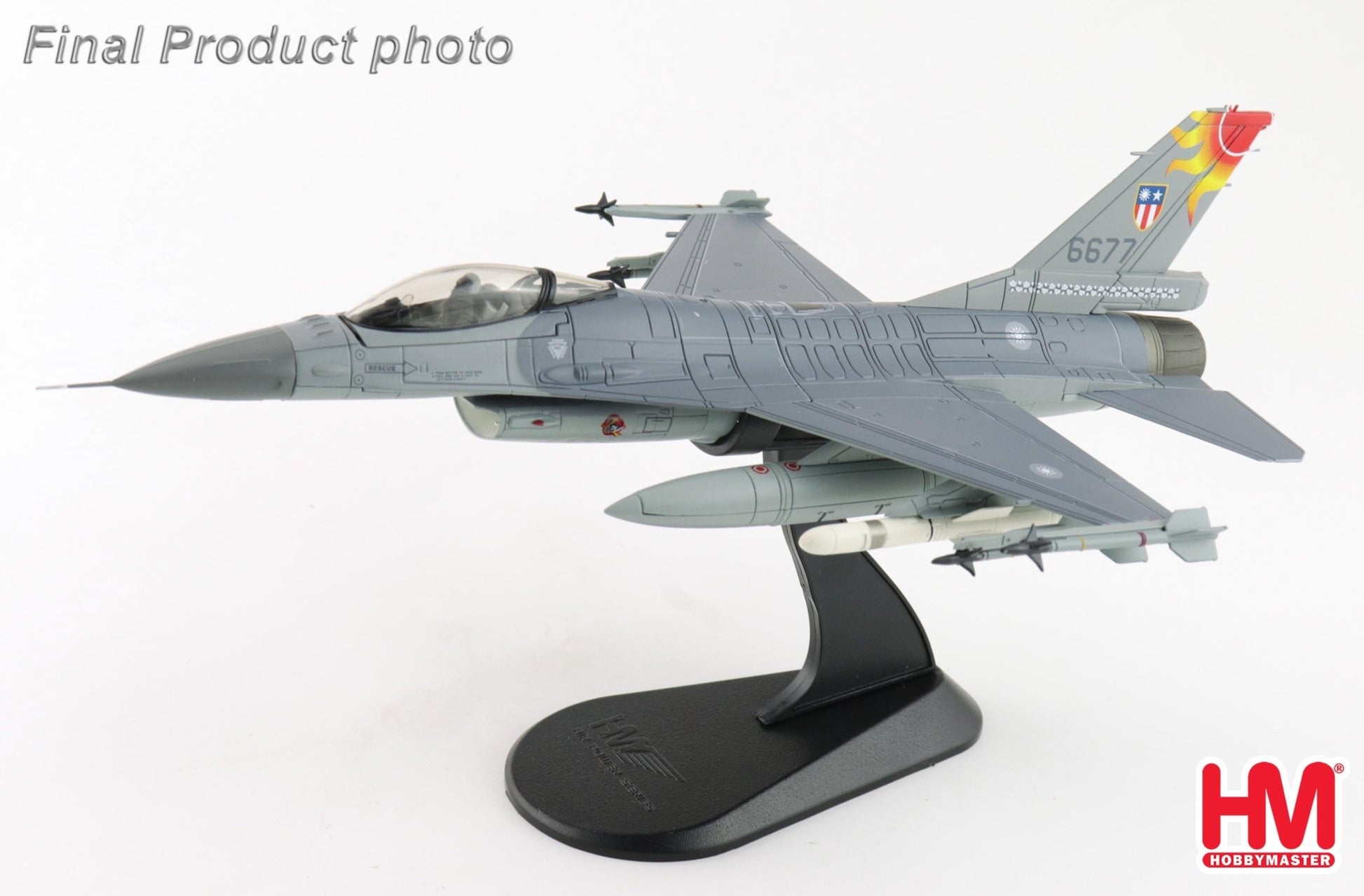 Hobby Master HA38071 1:72 F - 16A "China Burma India Theater", 6677, 26th TFG, 401st TFW, ROCAF, Hsinchu AB, 2015