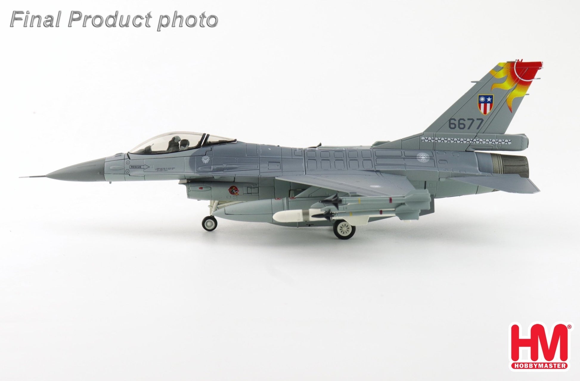 Hobby Master HA38071 1:72 F - 16A "China Burma India Theater", 6677, 26th TFG, 401st TFW, ROCAF, Hsinchu AB, 2015