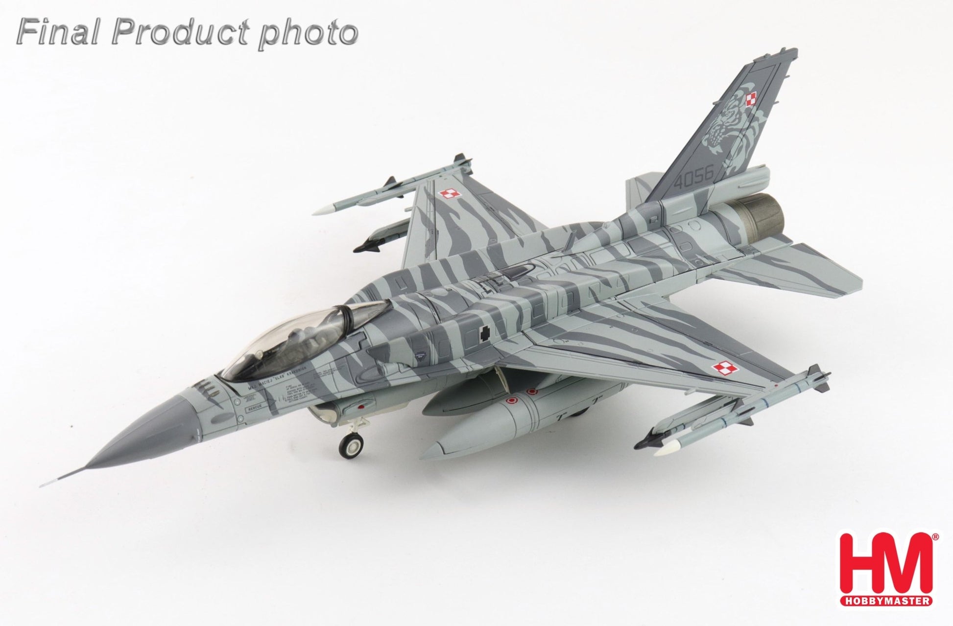 Hobby Master HA38072 1:72 F - 16C 'Maj. Maciej "SLAB" Krakowian' 4052, Polish Air Force, 2025 (HM will donate 10% to Krakowian's family)