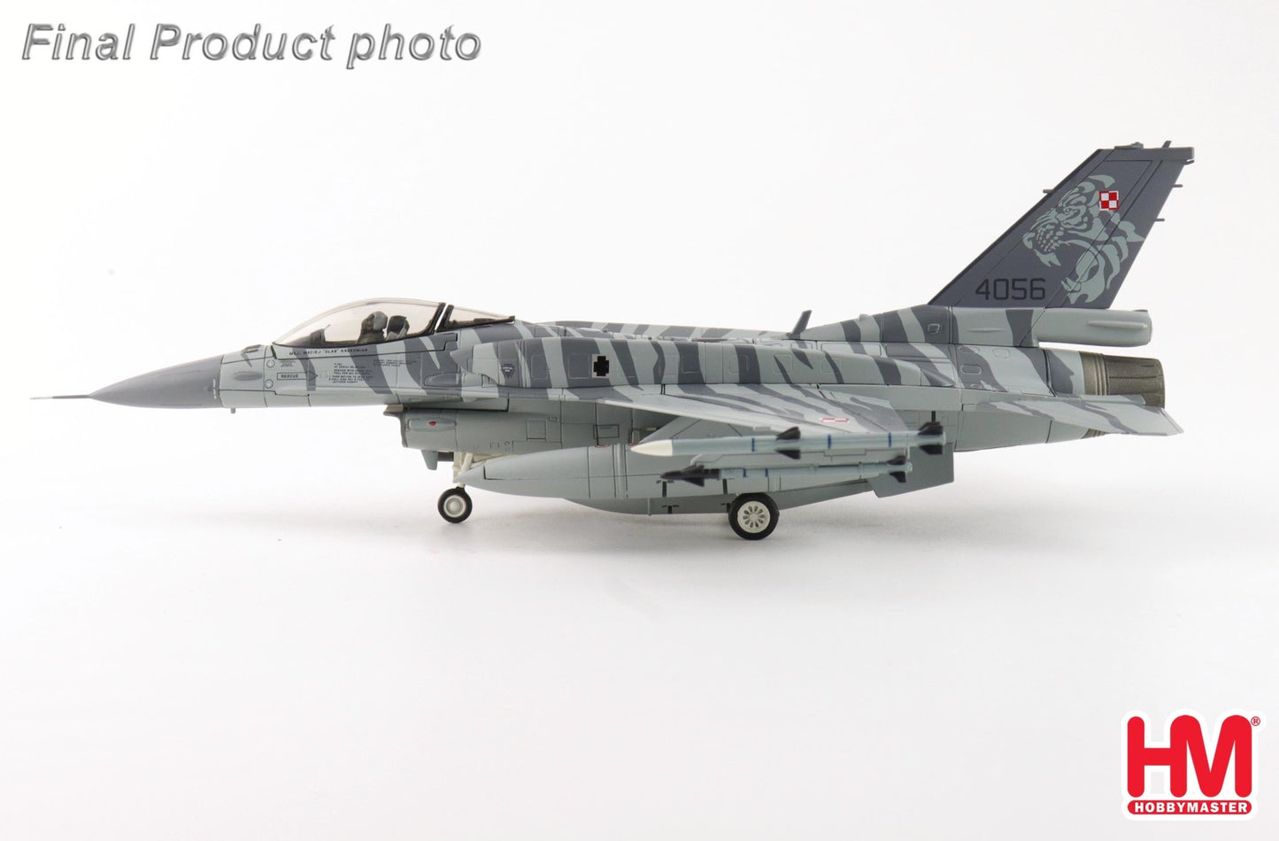 Hobby Master HA38072 1:72 F - 16C 'Maj. Maciej "SLAB" Krakowian' 4052, Polish Air Force, 2025 (HM will donate 10% to Krakowian's family)