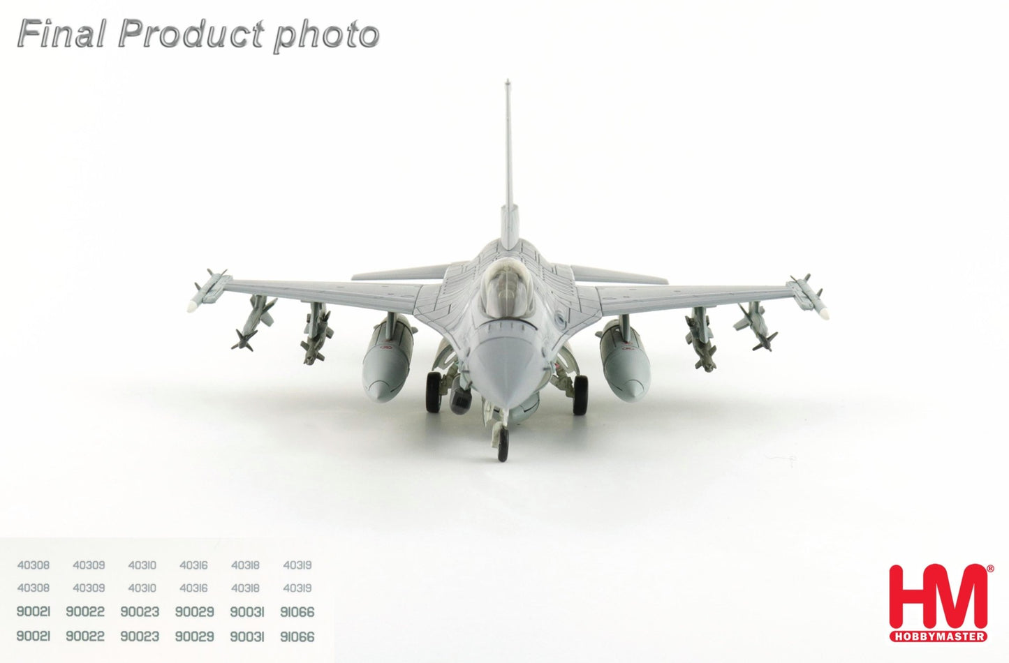 Hobby Master HA38075b 1:72 F-16A "Royal Thai AF" (w/ decals for 6 planes)