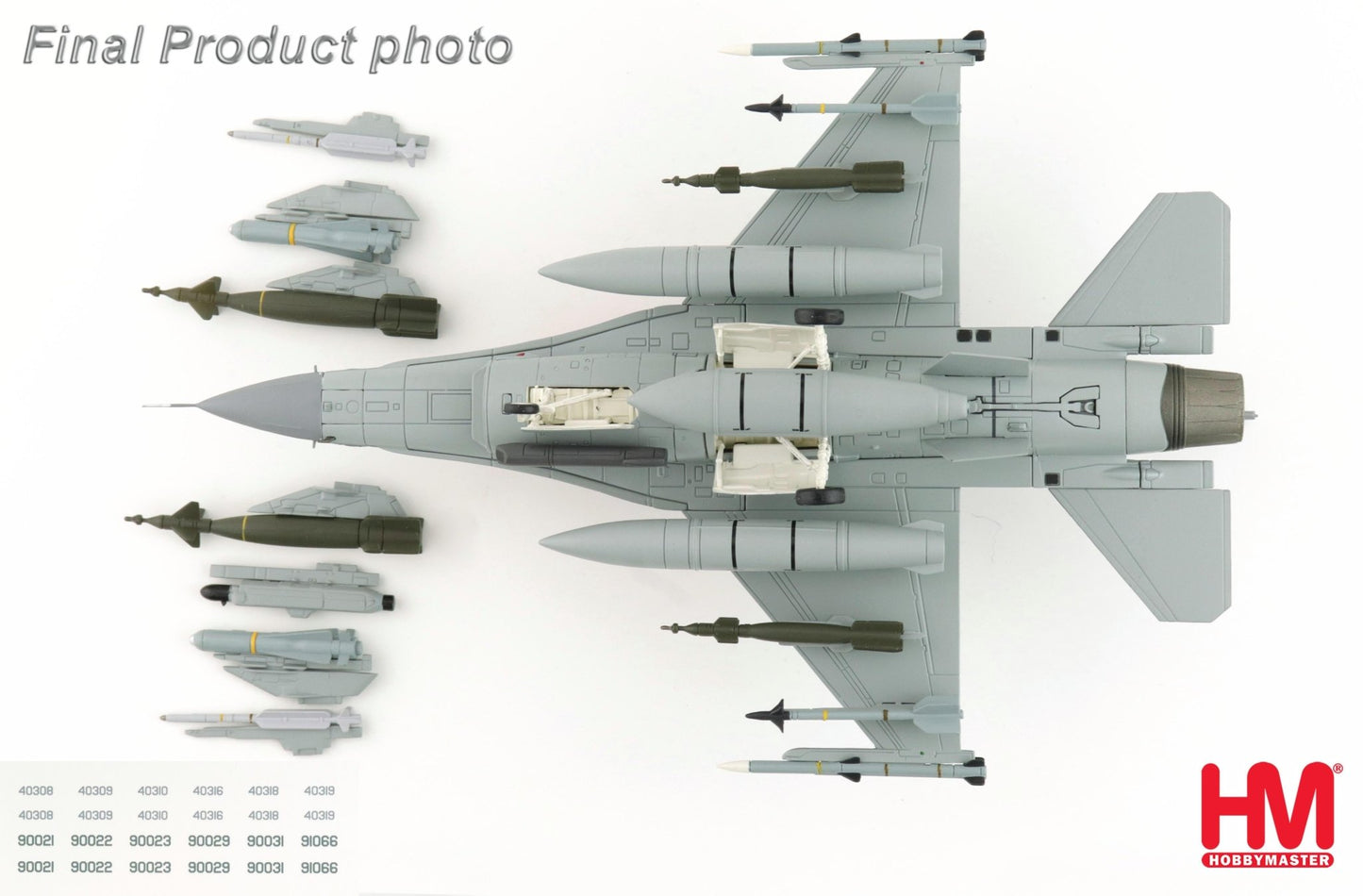 Hobby Master HA38075b 1:72 F-16A "Royal Thai AF" (w/ decals for 6 planes)