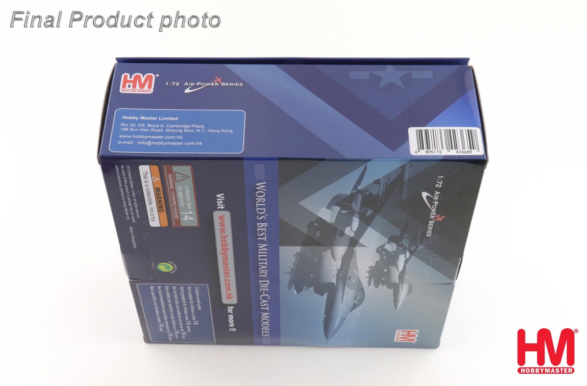Hobby Master HA38075b 1:72 F-16A "Royal Thai AF" (w/ decals for 6 planes)