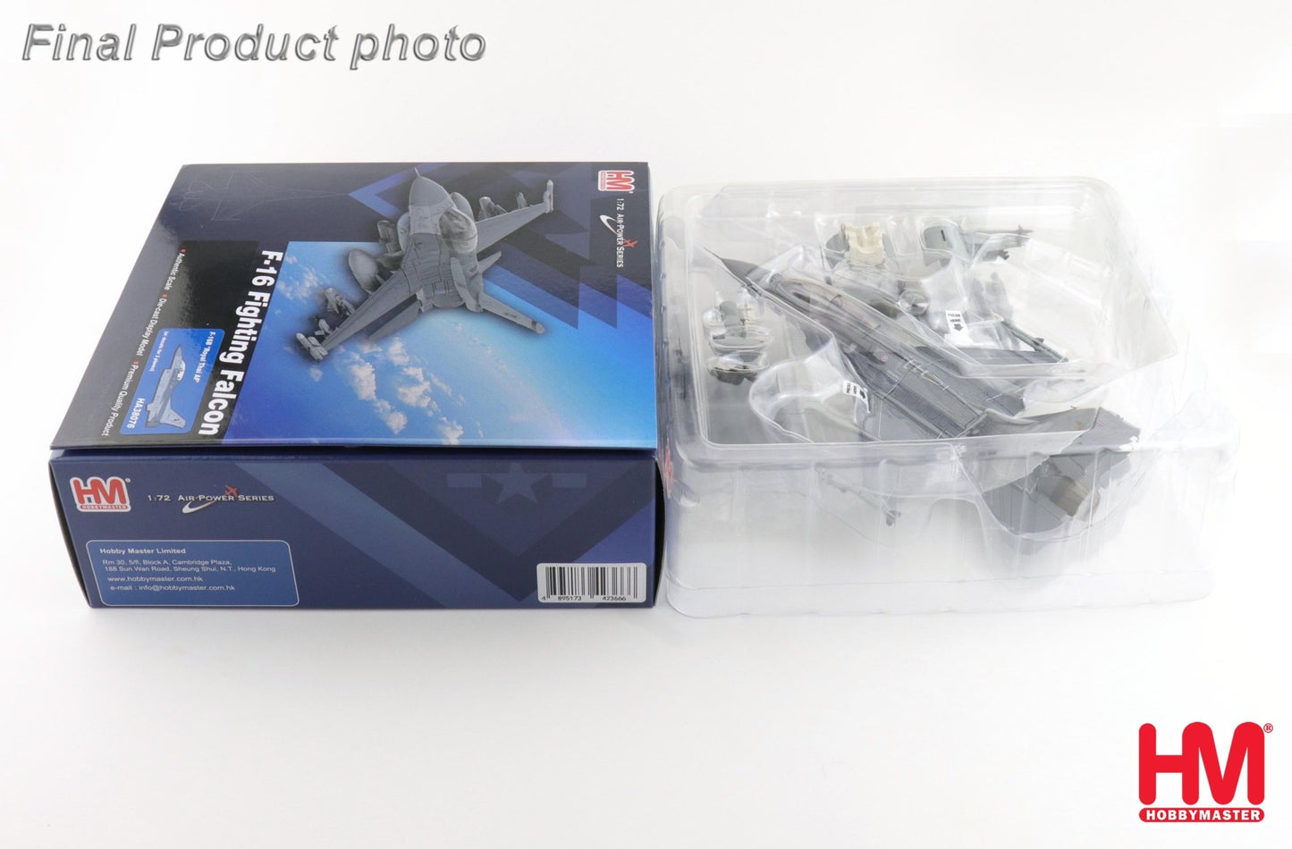 Hobby Master HA38076 1:72 F-16B "Royal Thai AF" (w/ decals for 3 planes)