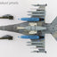 Hobby Master HA38099 1:72 F - 16 "336 Mira 80 Years Scheme" 018, Hellenic Air Force, 2023 (w/ 2 x GBU - 24; 2 x AGM - 65)