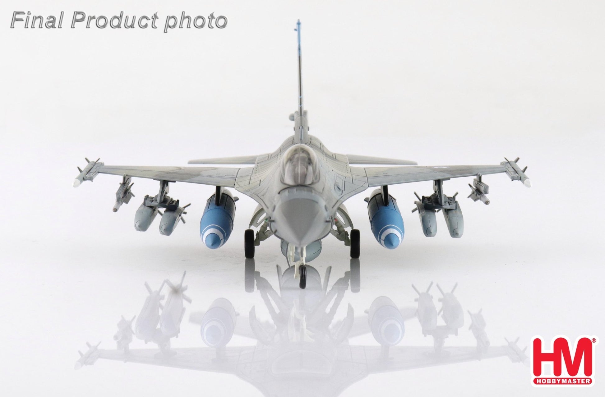 Hobby Master HA38099 1:72 F - 16 "336 Mira 80 Years Scheme" 018, Hellenic Air Force, 2023 (w/ 2 x GBU - 24; 2 x AGM - 65)
