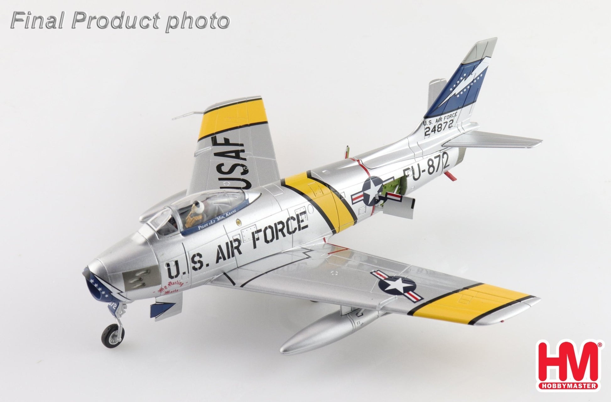 Hobby Master HA4327 1:72 F - 86F "Gene Kranz" 24872, USAF, EAA Aviation Museum