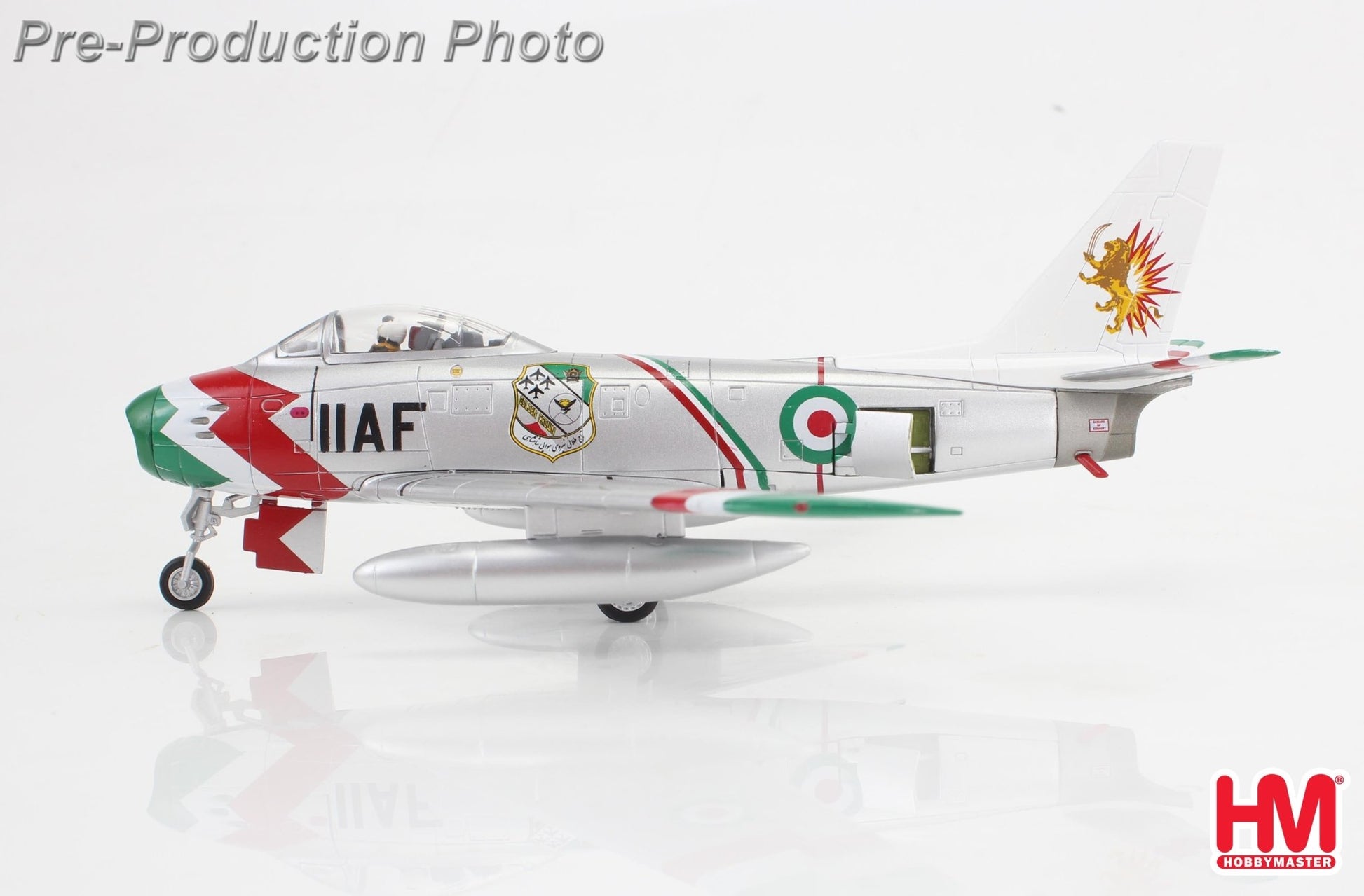 Hobby Master HA4329 1:72 F - 86F "Golden Crown Aerobatic Team" Major Nader Jahanbani, IIAF, 1961