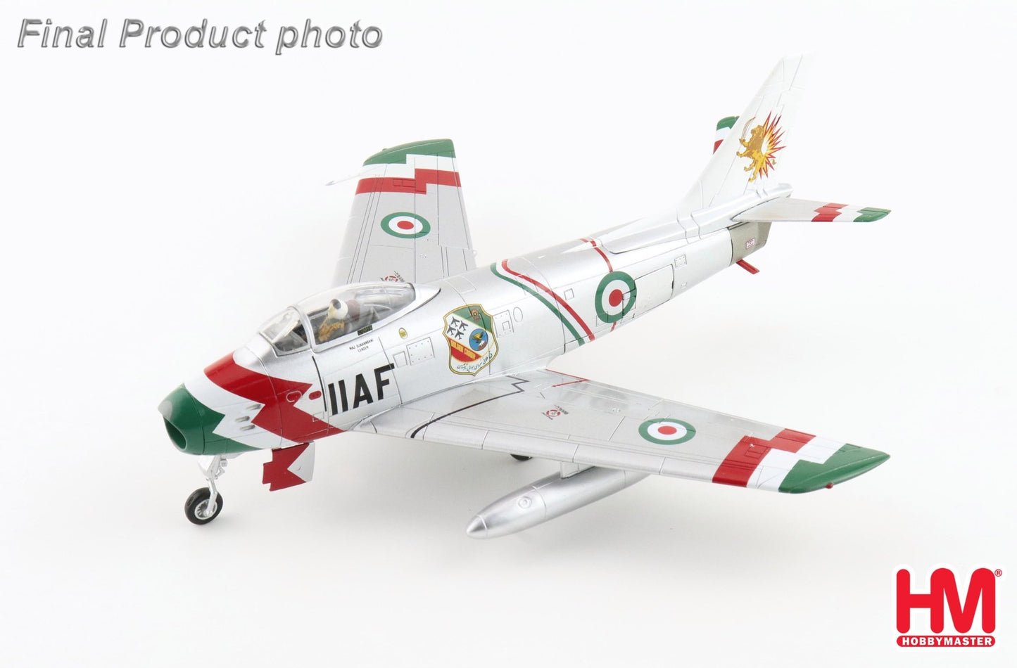 Hobby Master HA4329 1:72 F - 86F "Golden Crown Aerobatic Team" Major Nader Jahanbani, IIAF, 1961