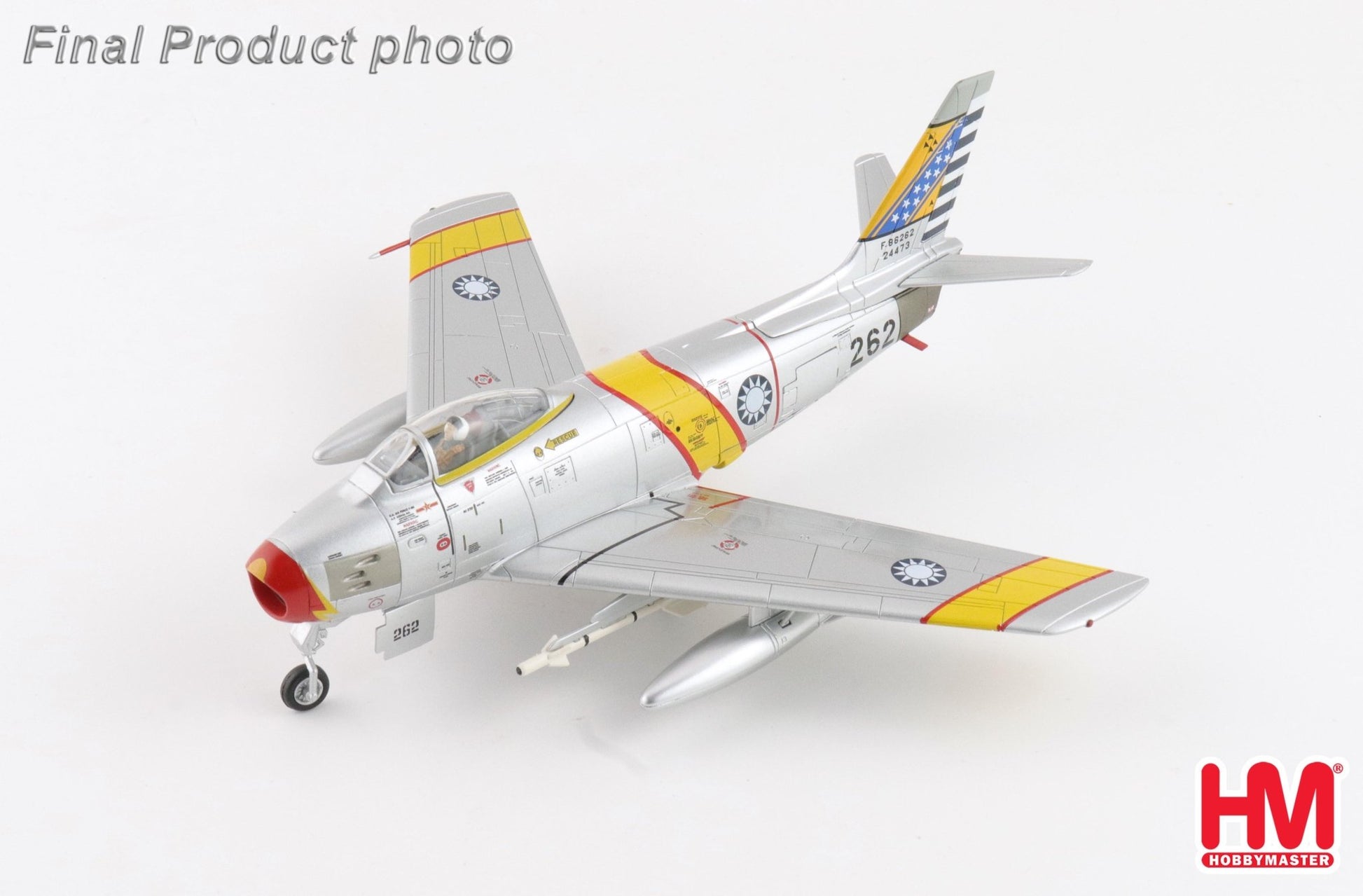 Hobby Master HA4332 1:72 F - 86 Sabre No. 262, ROCAF, 1959