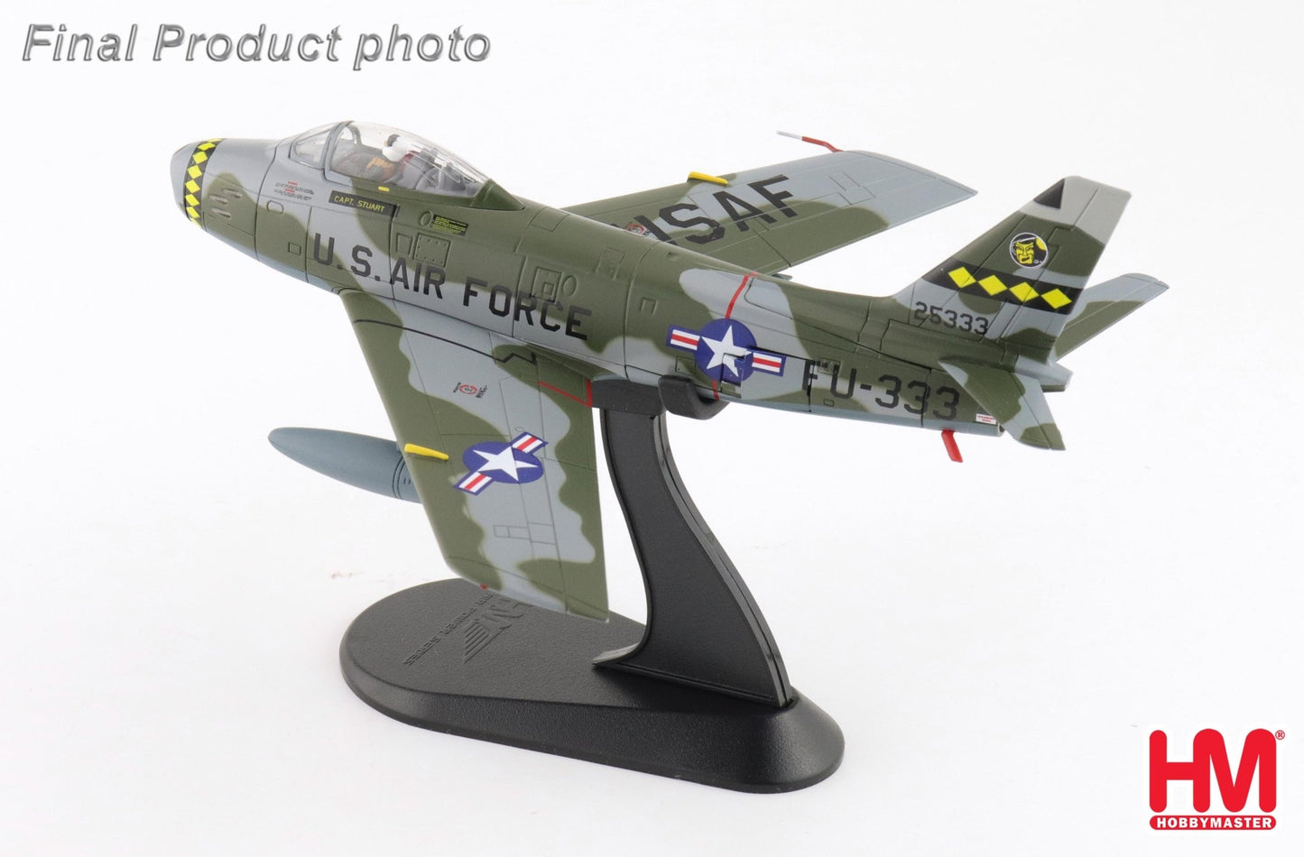 Hobby Master HA4333 1:72 F - 86F USAFE 25333, 461st Fighter Day Sqn., West Germany, 1955