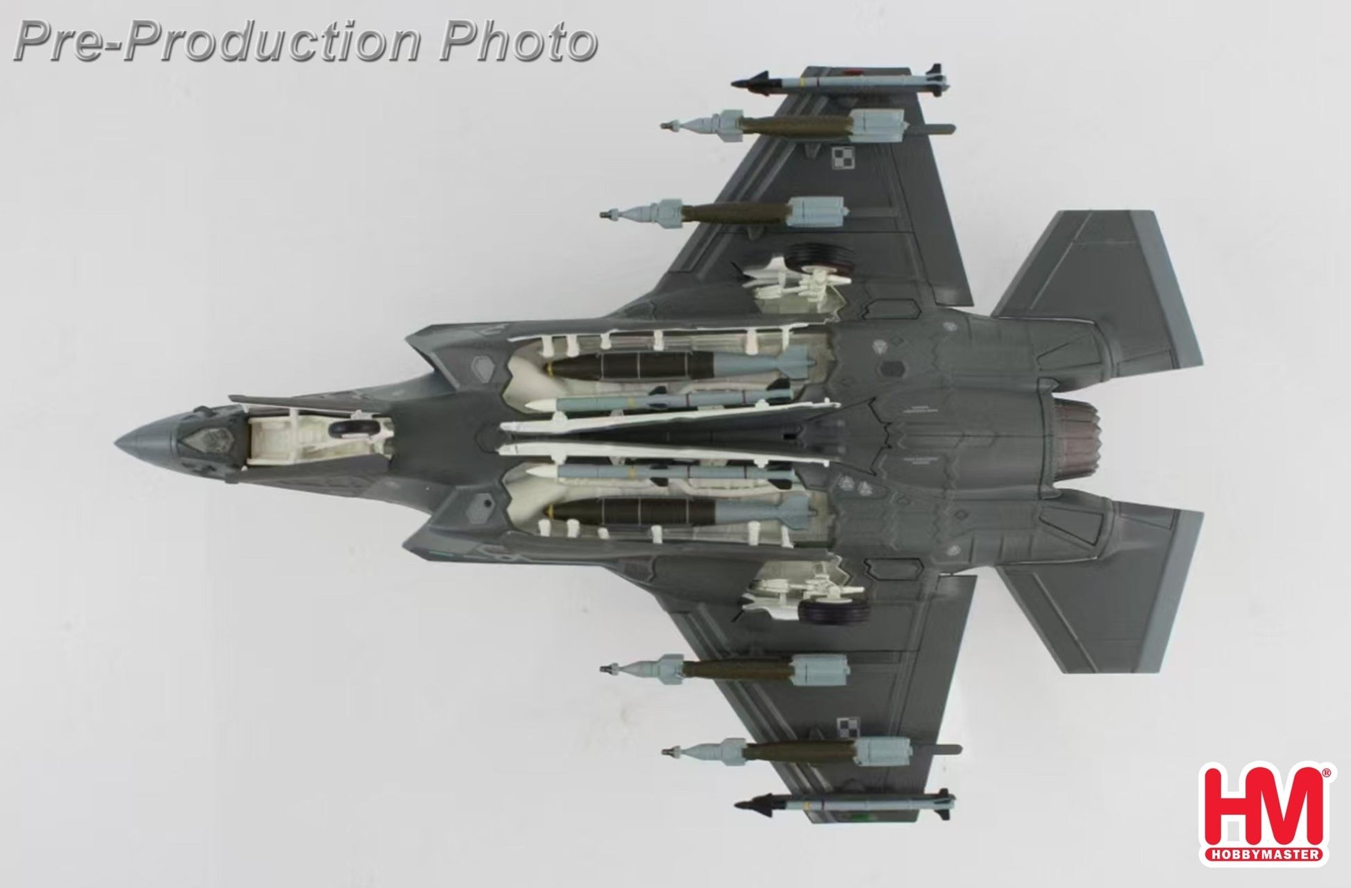 Hobby Master HA4444 1:72 F - 35A "Husarz" 3501, Polish Air Force, 2024 (w/painted RAM panels)