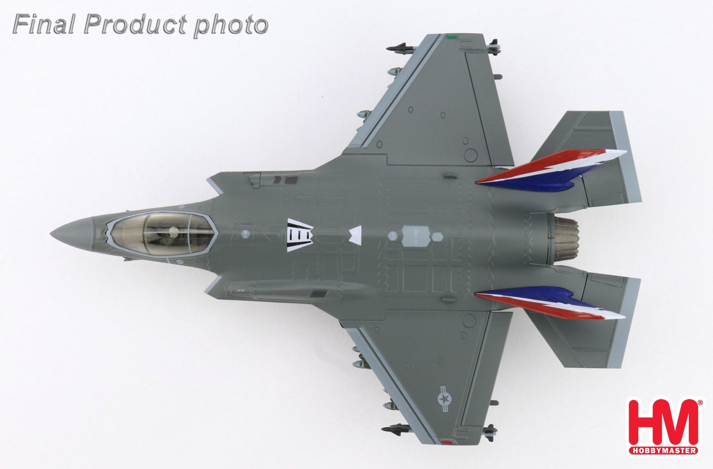 Hobby Master HA4448 1:72 F-35A "1000th Lightning II" 22-5696, 176th FS, Wisconsin ANG, August 2004 (w/ 2 x B61 nuclear bomb)