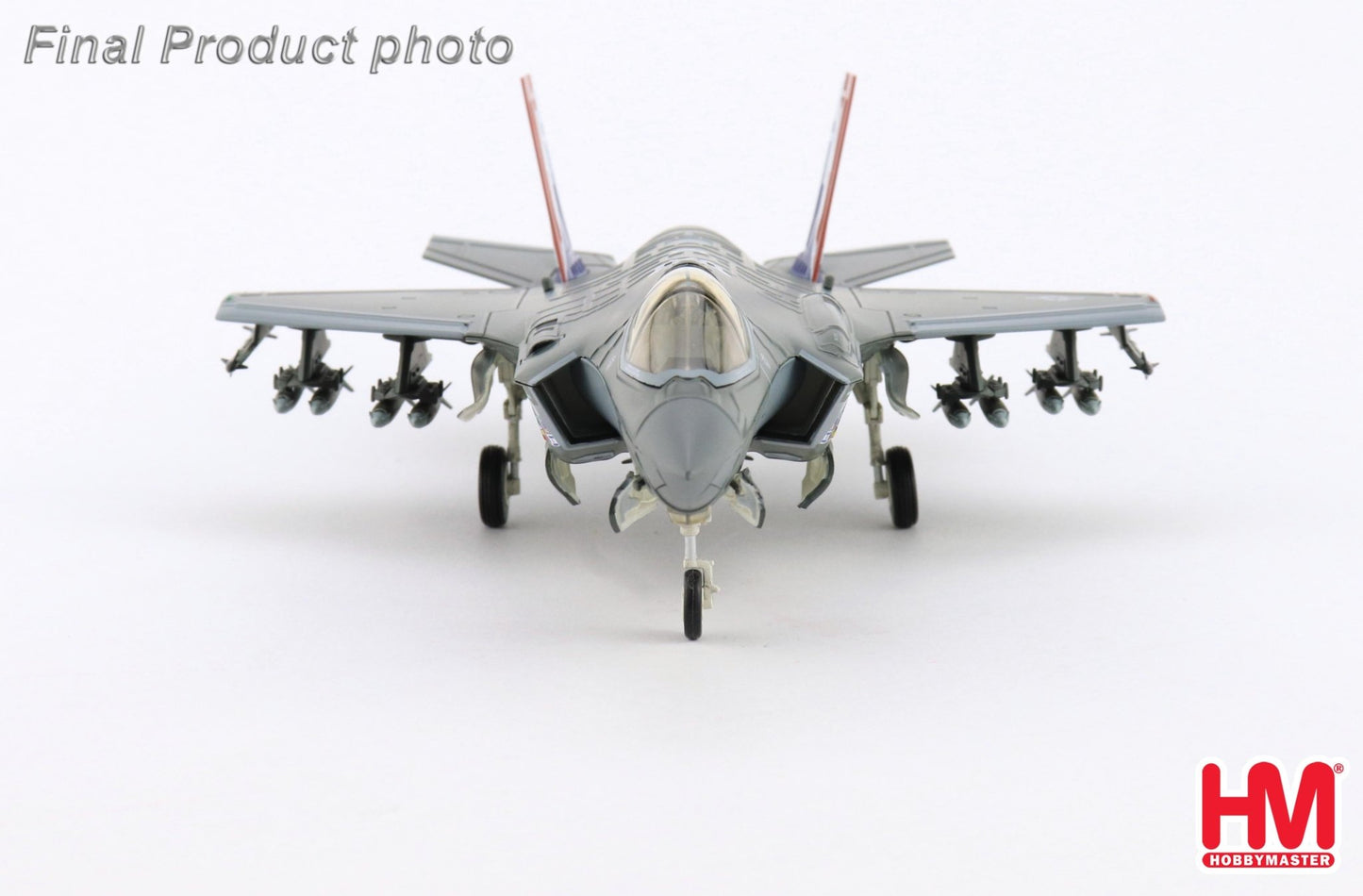 Hobby Master HA4448 1:72 F-35A "1000th Lightning II" 22-5696, 176th FS, Wisconsin ANG, August 2004 (w/ 2 x B61 nuclear bomb)