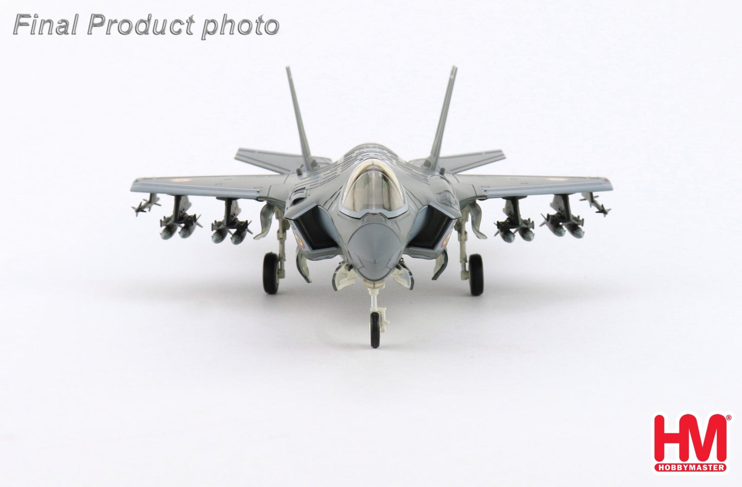 Hobby Master HA4449 1:72 F-35A Lightning II FL010, Belgium Air Force, Florennes AB, 13.Oct.2025 (w/ 2 x B61 nuclear bomb)