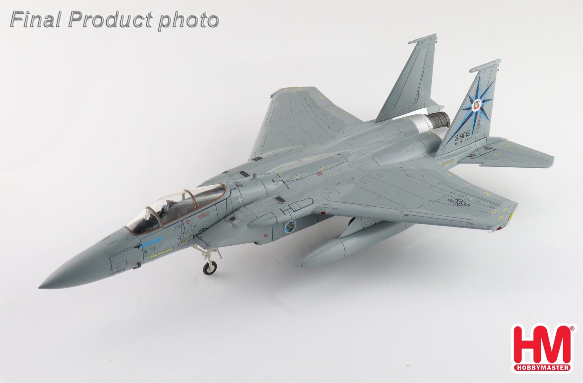 Hobby Master HA4544 1:72 F - 15A Eagle 76 - 0111, 318th FIS, USAF (with ASM - 135 missile)