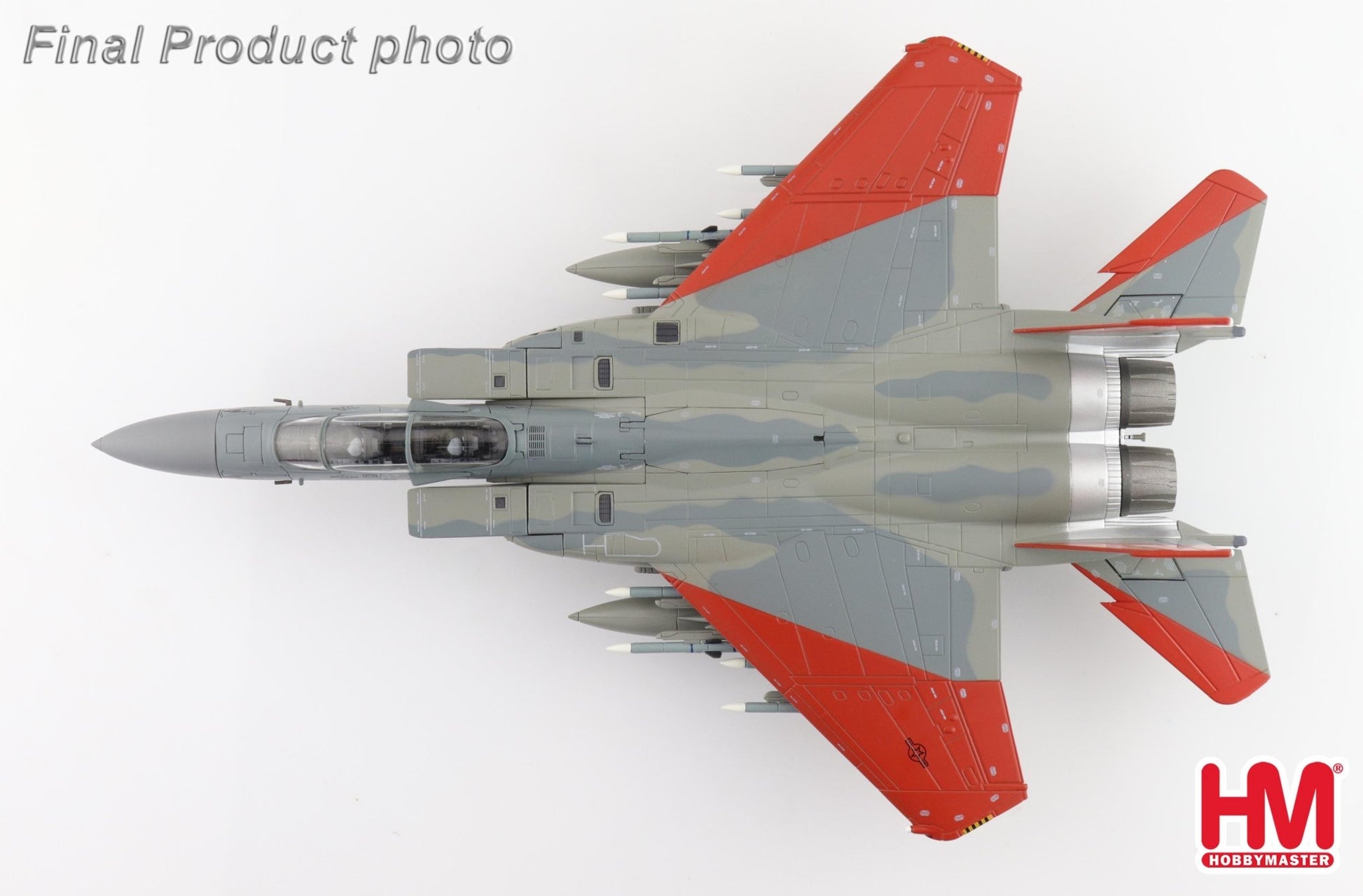 Hobby Master HA4547 1:72 F - 15SA Advanced Eagle 12 - 1002, USAF "Test Markings", 2018 (with 12 x AIM - 120, 3 x fuel tank)