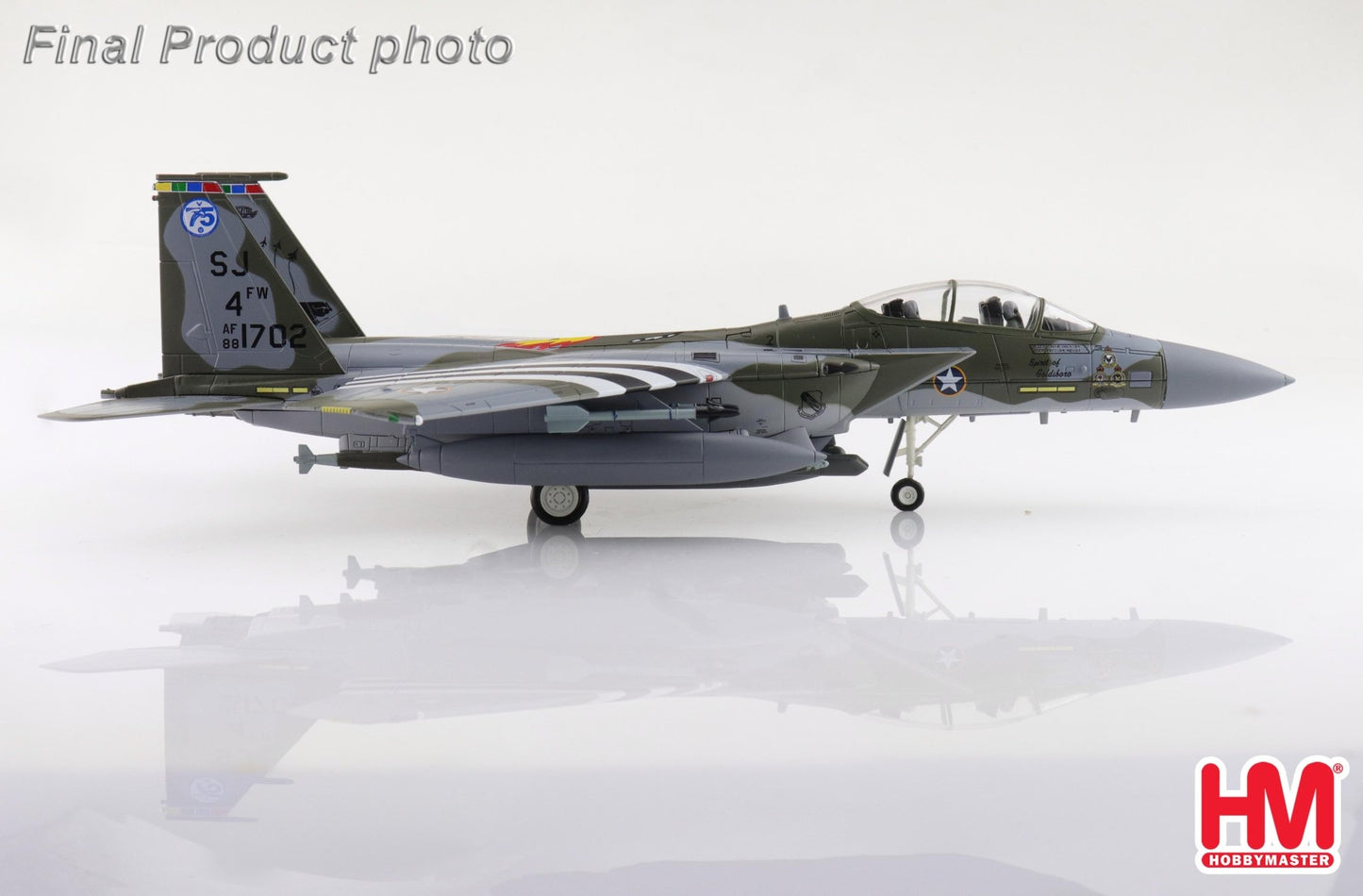 Hobby Master HA4548 1:72 F - 15E "Spirit of Goldsboro" 88 - 1702, 334th FS, 4th FW, May 2023