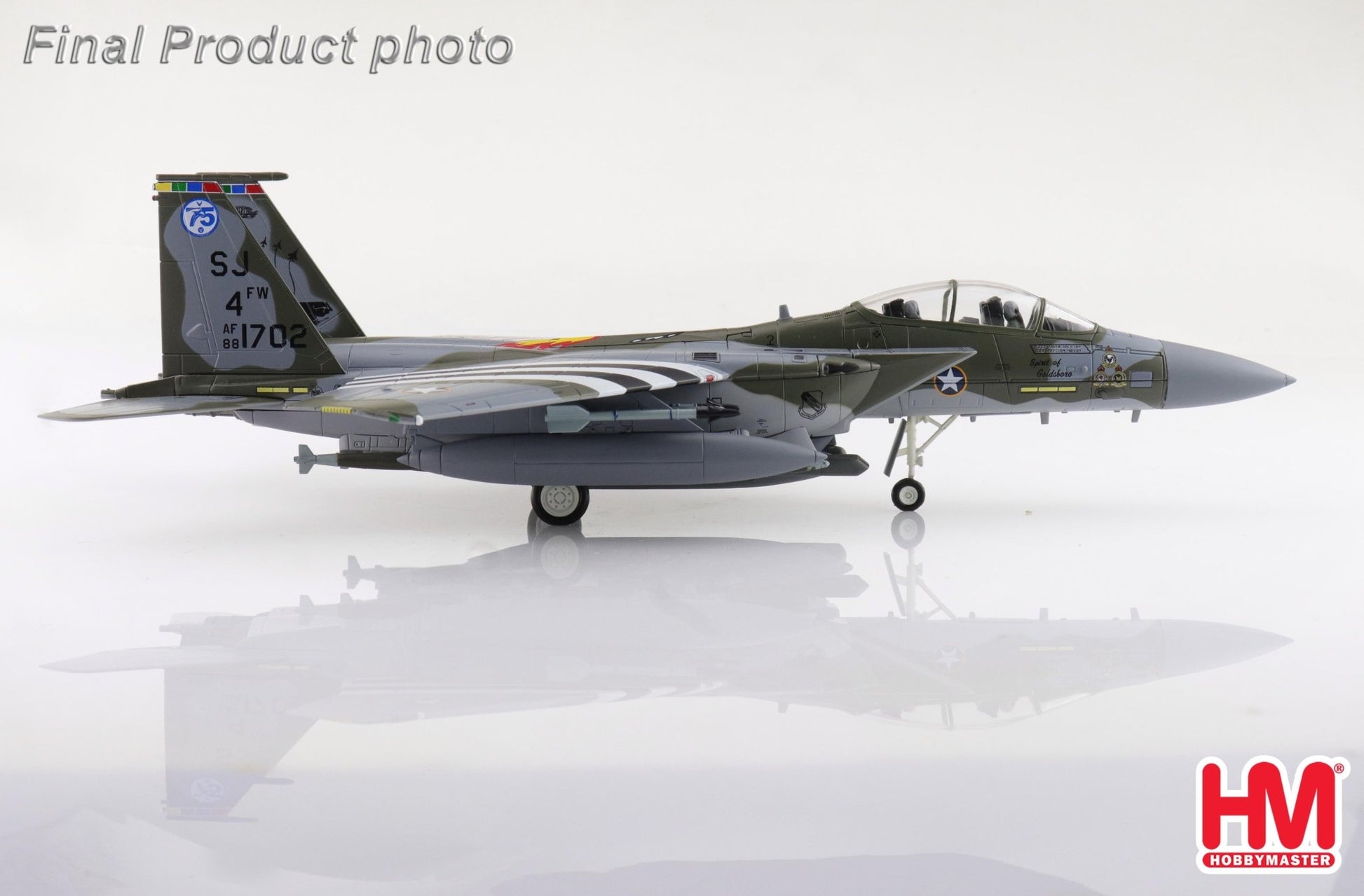 Hobby Master HA4548 1:72 F - 15E "Spirit of Goldsboro" 88 - 1702, 334th FS, 4th FW, May 2023