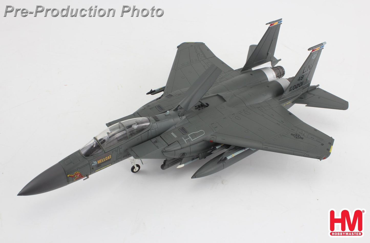 Hobby Master HA4549 1:72 F - 15E "Hellcat" 96 - 0201, 494th FS, 48th FW, RAF Lakenheath, 2024