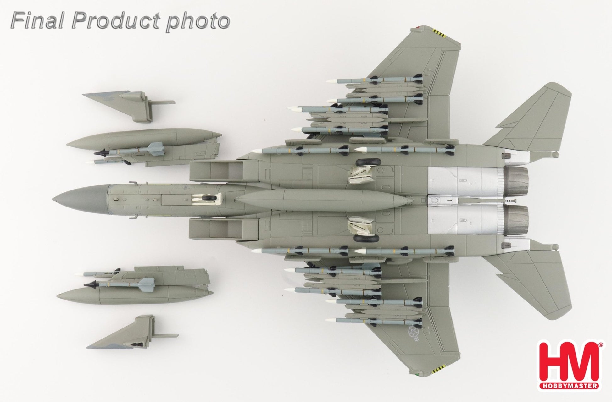 Hobby Master HA4568 1:72 F - 15EX Eagle II AF20 - 003, 96th Test Wing, Eglin AFB, Dec 2023 (w/16 x AIM - 120, 2 x AIM - 9)