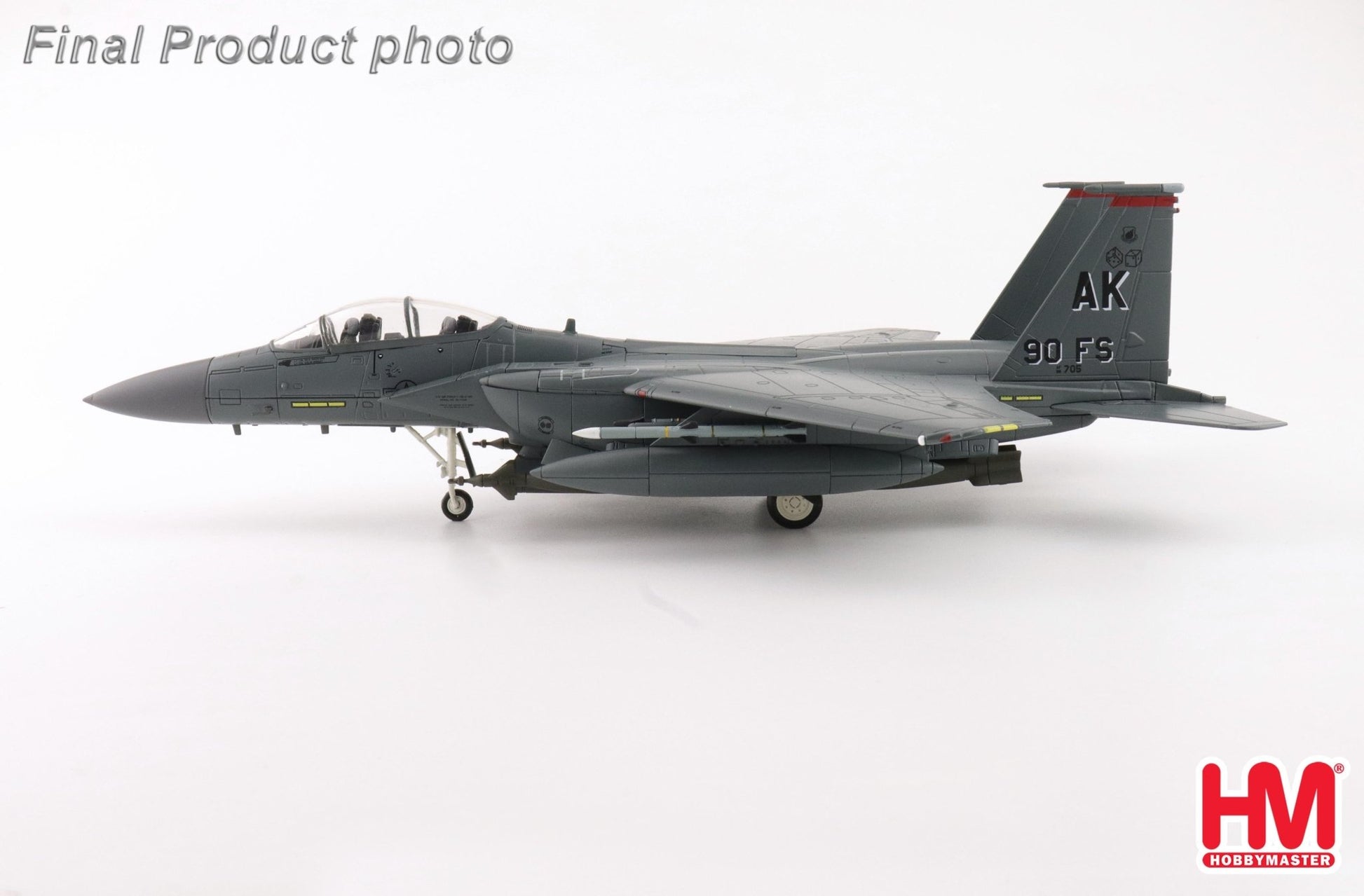 Hobby Master HA4576 1:72 F - 15E Strike Eagle 88 - 0705, 90th FS CO Jet, August 2005
