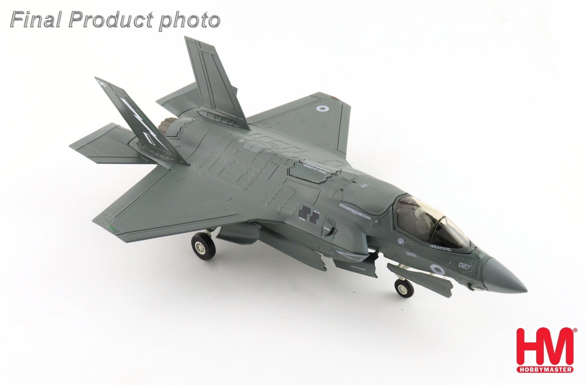 Hobby Master HA4624 1:72 F - 35B "Operation Highmast" ZM - 161, RAF, 8th Aug, 2025 "Landing of JS Kaga" (w/extra 2 x meteor inside weapon bay)