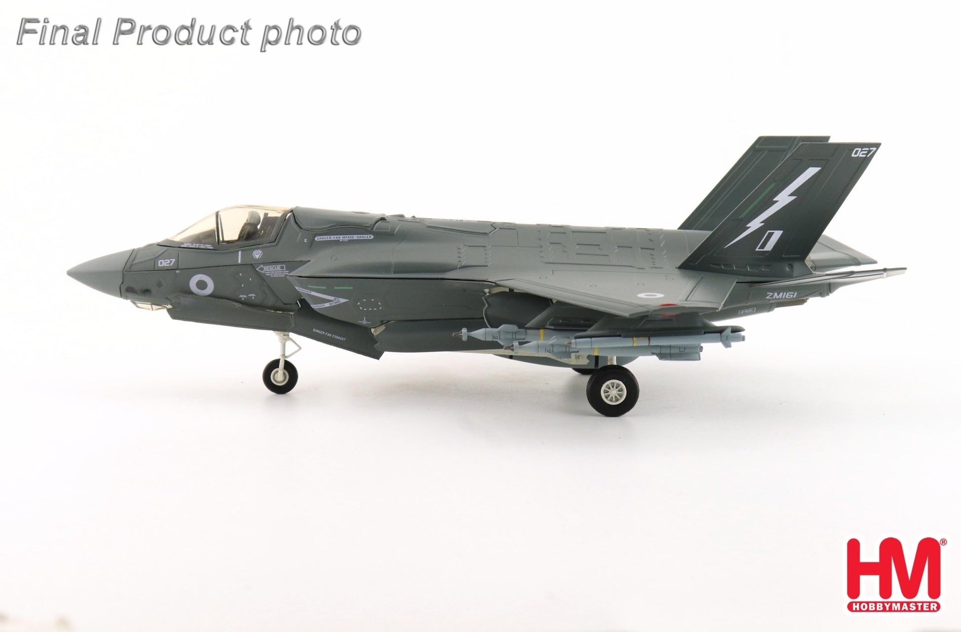 Hobby Master HA4624b 1:72 F - 35B Lightning II ZM - 161, Royal Air Force (beast mode, 2 x meteor missiles inside weapon bay)