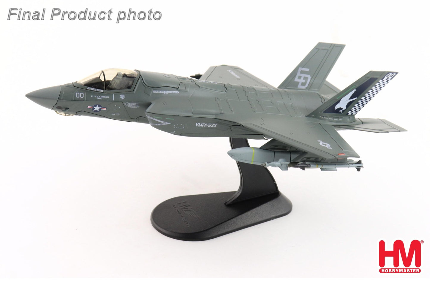 Hobby Master HA4625 1:72 F - 35B Lightning II 170533, VMFA - 533 "Hawks", 2025 (beast mode)