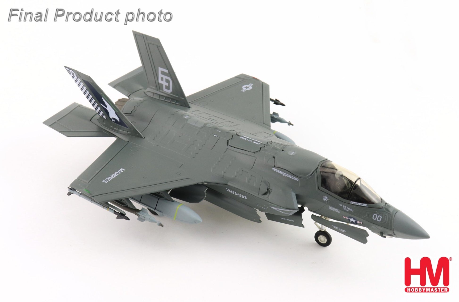 Hobby Master HA4625 1:72 F - 35B Lightning II 170533, VMFA - 533 "Hawks", 2025 (beast mode)